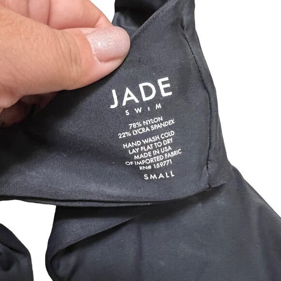 Jade Swim Muse Black Womens Scoop Bikini Top Size XSmall - Picture 6 of 6